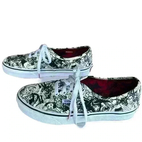 🔥RARE🔥Vans Authentic Marvel Shoe size women’s 7.5 - Picture 2 of 14
